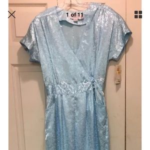 Jerell Blue Fitted Jumpsuit